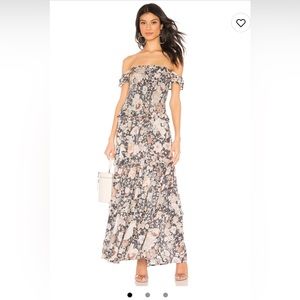 Spell amythest shirred sundress